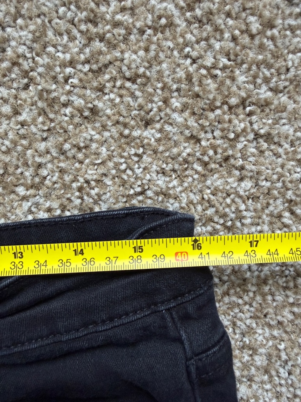 Vervet High Rise Button Fly Flare 15/32 - Picture 3 of 6